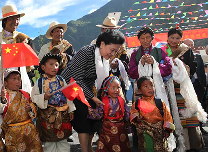 Gonsin Assists Central Delegation To Visit Changdou Tibetc Gonsin Assists Central Delegation To Visit Changdou Tibetc