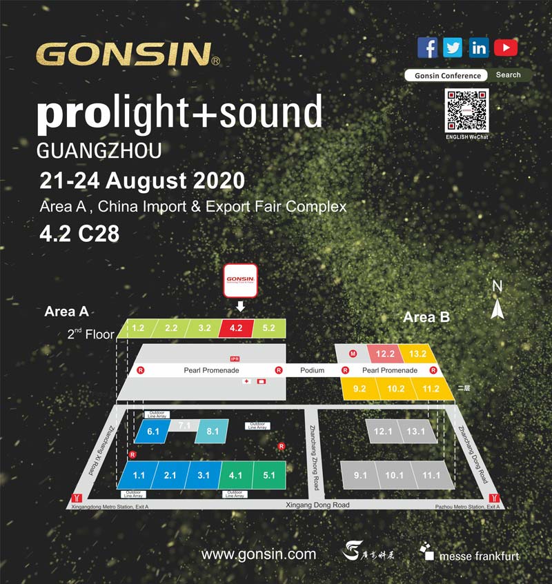Welcome To Prolight+Sound Guangzhou 2020 Exhibition Welcome To Prolight+Sound Guangzhou 2020 Exhibition