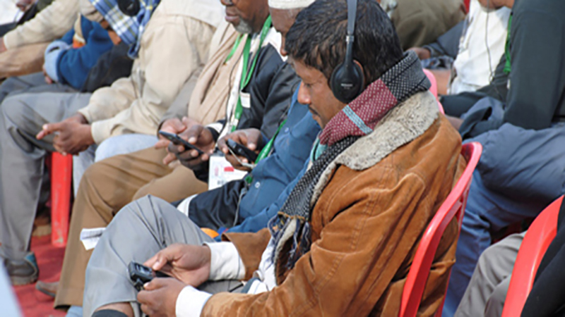 (Gonsin) fs-fhss Simultaneous Interpretation System Assisted Mass Rally In India-pakistan (Gonsin) fs-fhss Simultaneous Interpretation System Assisted Mass Rally In India-pakistan