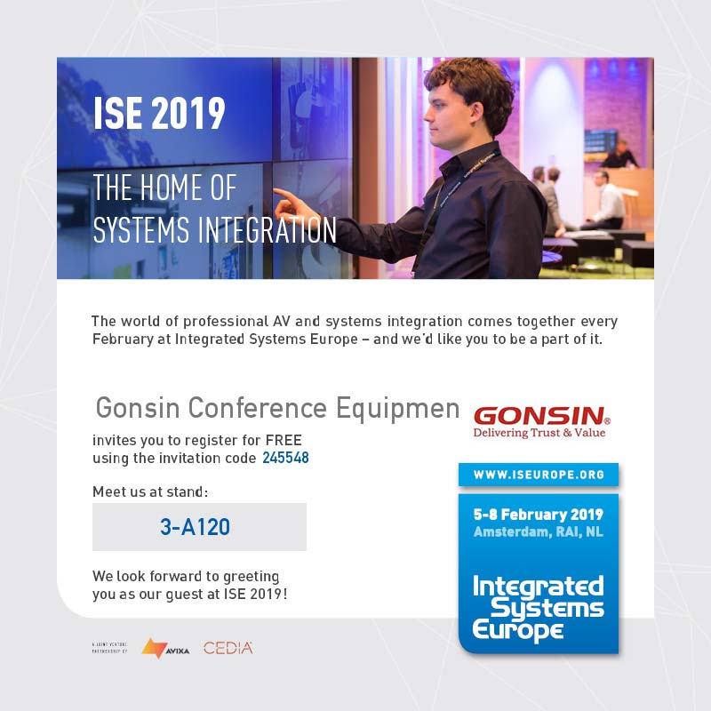 Gonsin Is Preparing For Ise 2019 Gonsin Is Preparing For Ise 2019