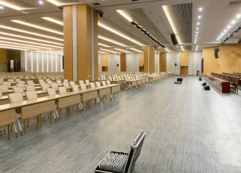 Gonsin Voting System Applied In Ji an International Convention And Exhibition Center Gonsin Voting System Applied In Ji an International Convention And Exhibition Center